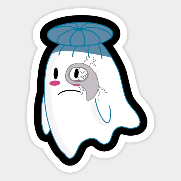 Little Ghost Opera Sticker by nathalieaynie